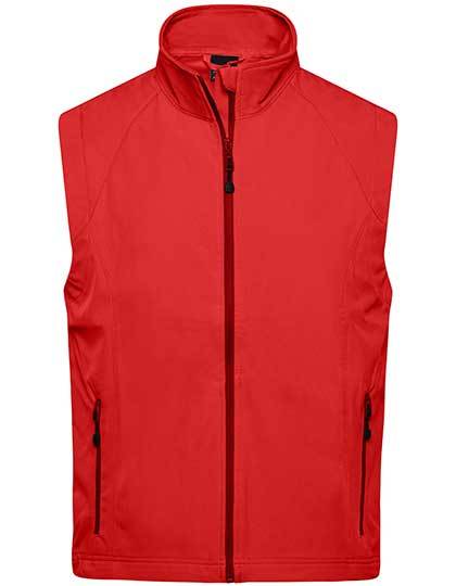 James & Nicholson Men's Softshell Vest (1022)