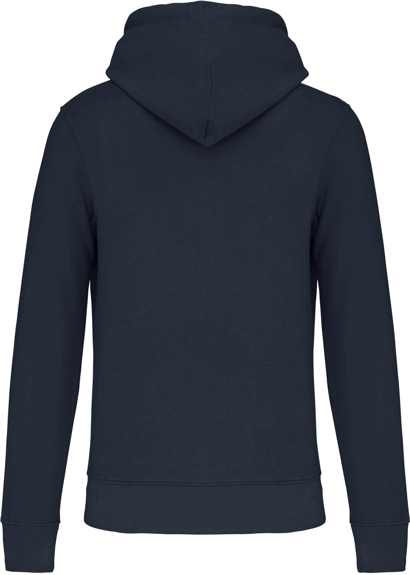 kariban-K4027-umweltfreundlicher-herren-kapuzen-sweater-navy-back-6 Kariban Umweltfreundlicher Herren Kapuzen Sweater