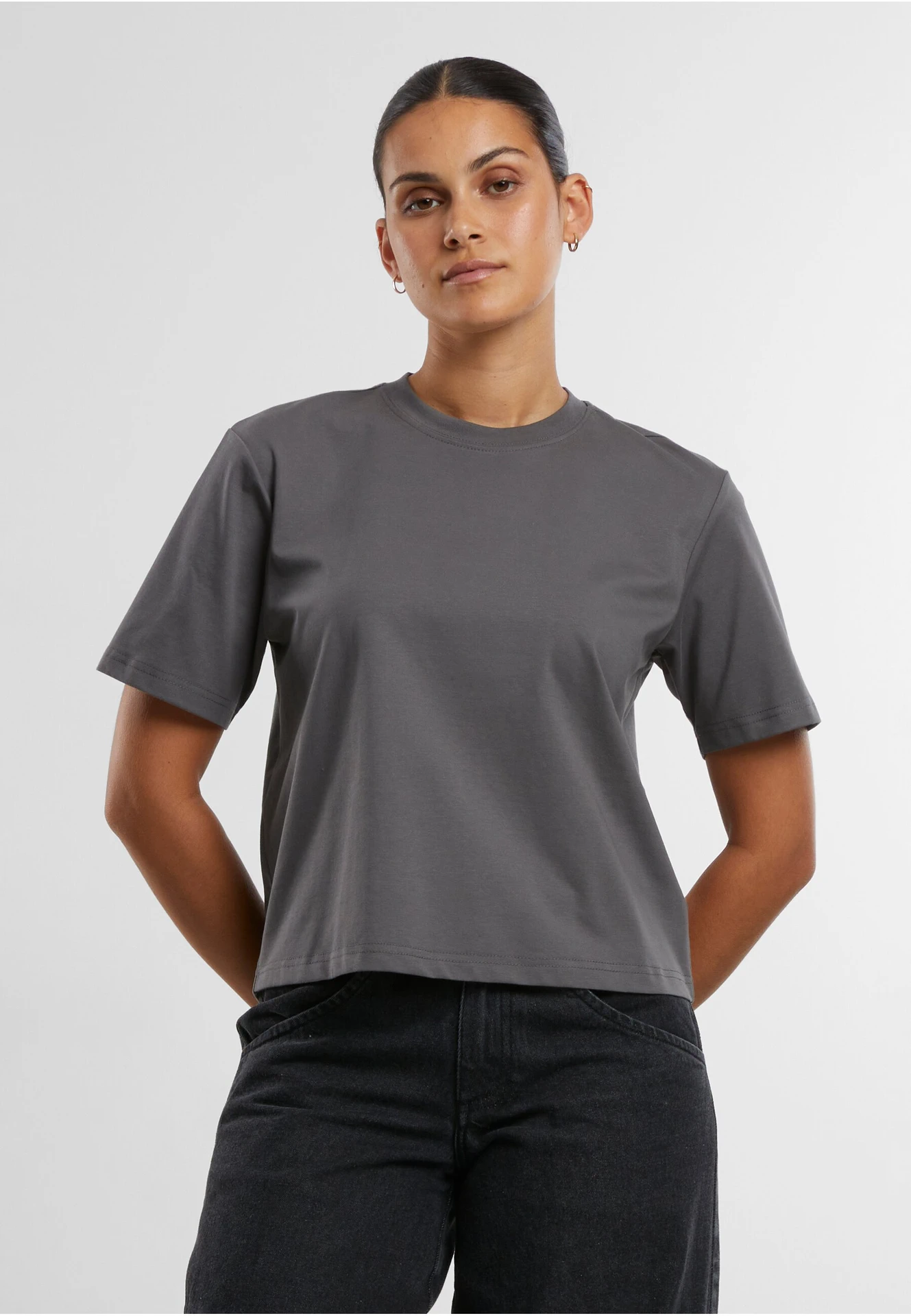Build Your Brand Sorona® Ladies Regular Boxy Tee