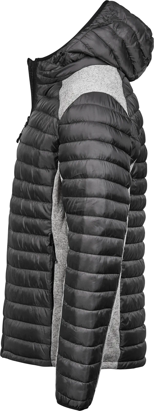 tee-jays-9610-mens-hooded-outdoor-crossover-jacket-spacegrey-greymelange-left-2 Tee Jays Men's Hooded Outdoor Crossover Jacket