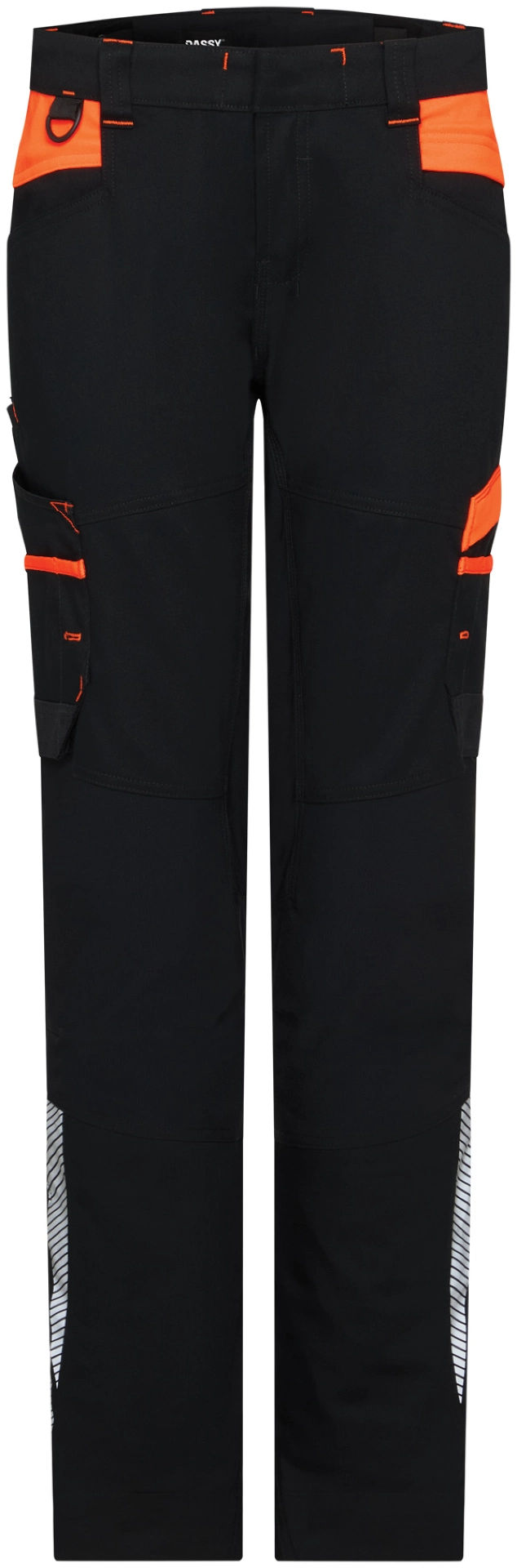 schwarz/neonorange