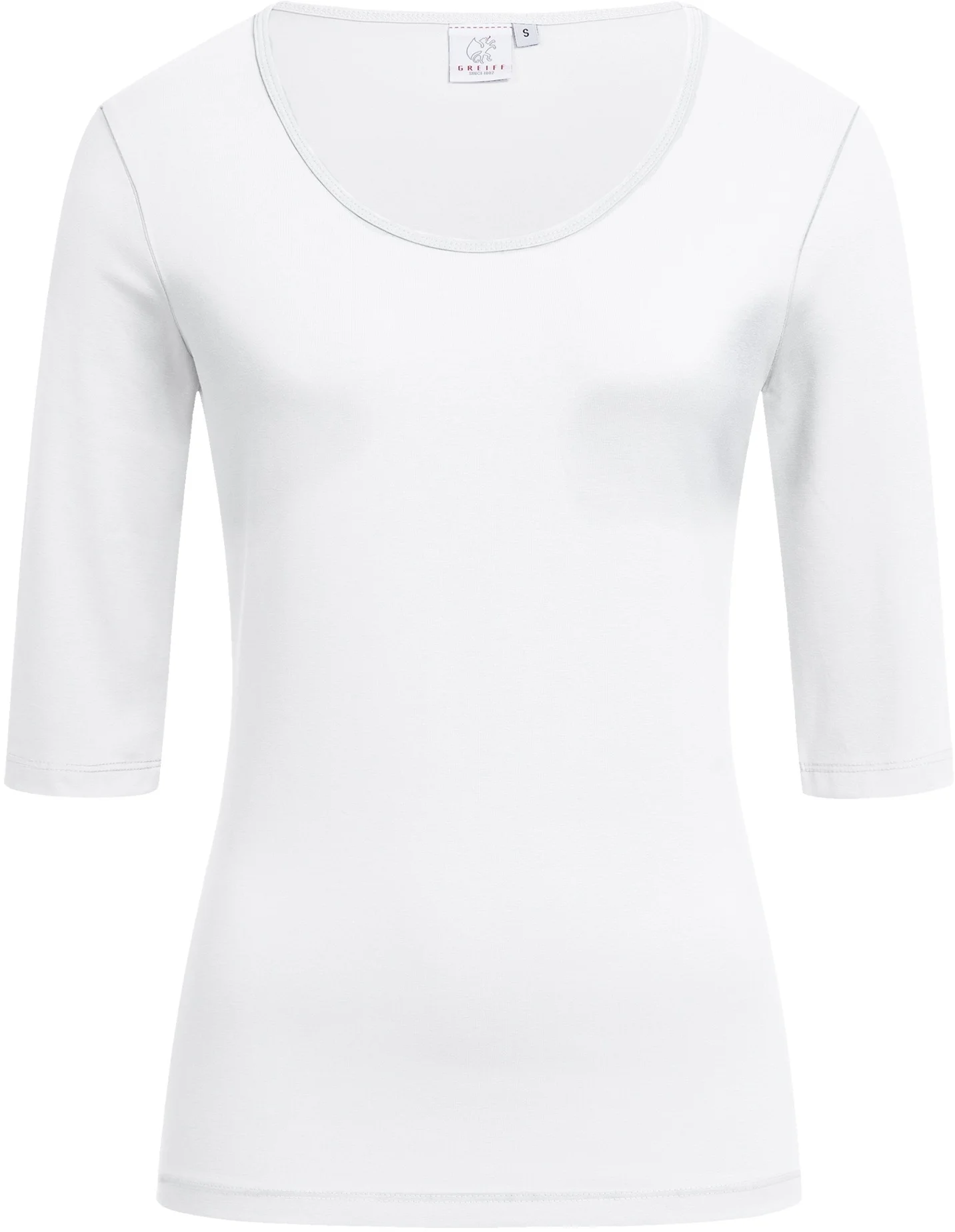 greiff-6680-d-shirt-rundhals-12-rf_1405_weiss-front-2 GREIFF Damen Shirt halbarm Regular Fit