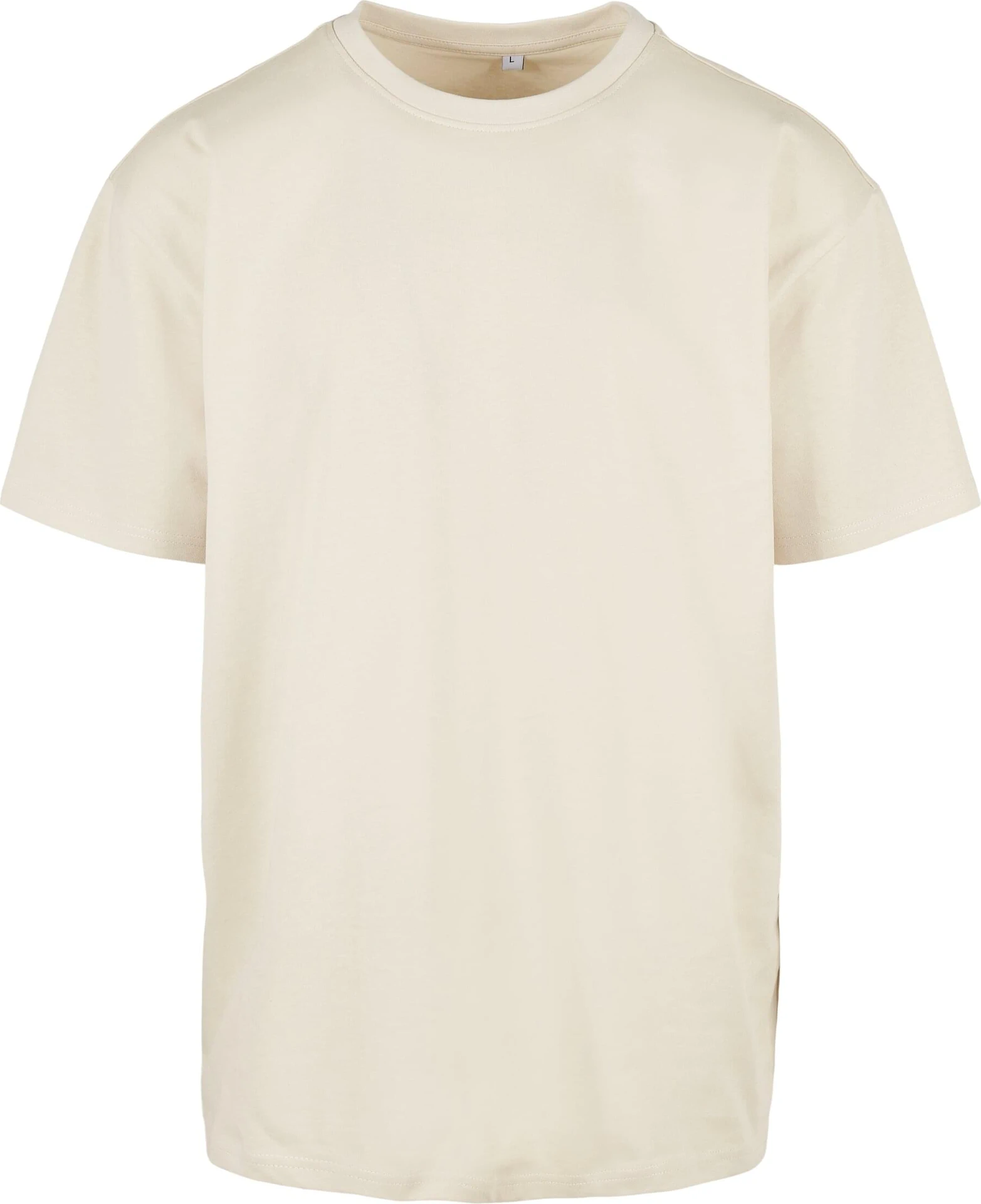 BYB-BY102-heavy-oversize-t-shirt-sand-front-4 Build Your Brand Heavy Oversize Tee