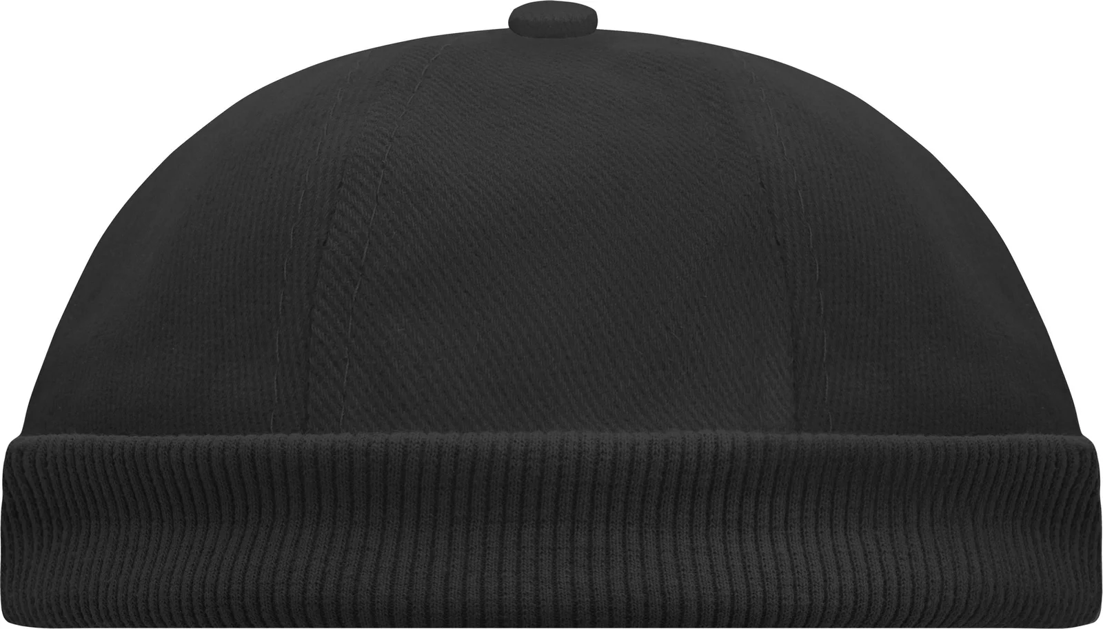 daiber-mb022-6-panel-chef-cap-black-front-3 myrtle beach 6 Panel Chef Cap