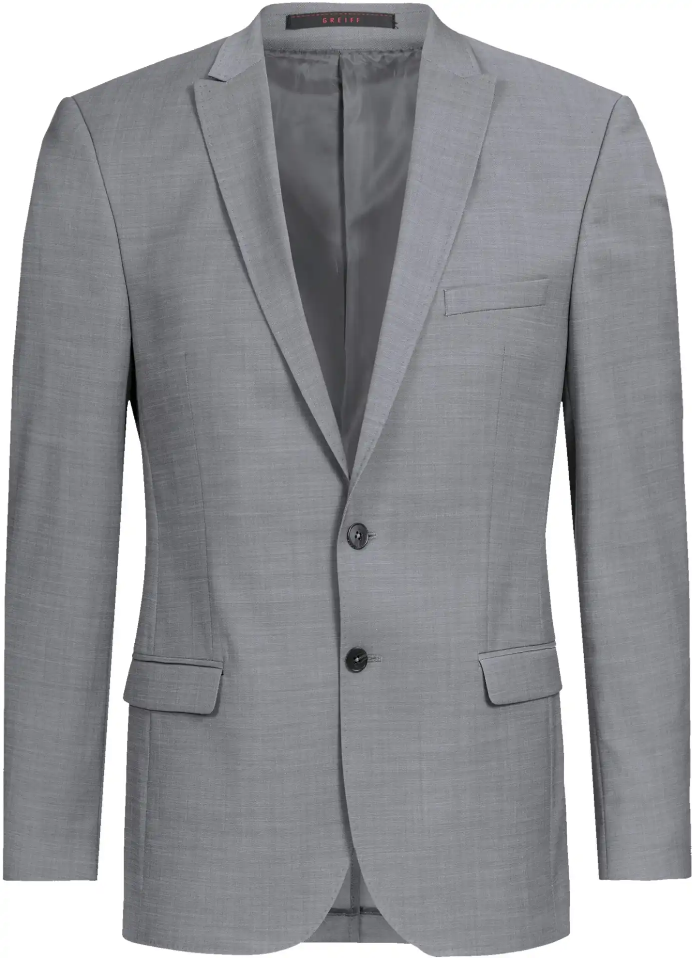 greiff-1127-herren-sakko-sf-375_2820_hellgrau-front-2 GREIFF Herren Sakko MODERN 37.5 Slim Fit