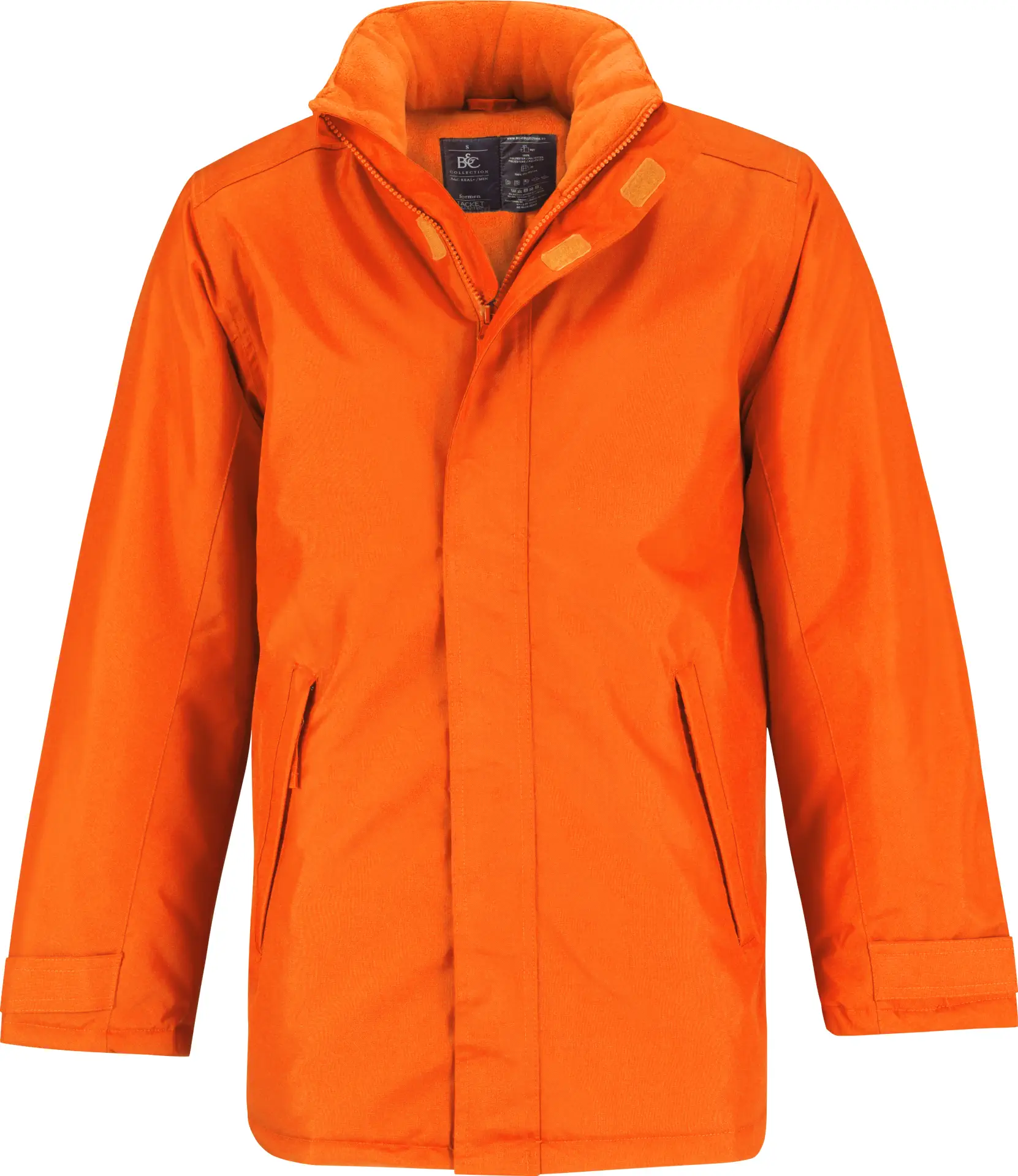 BC-JM970-Realplus-orange-0 B&C Winter Parka Real + Men