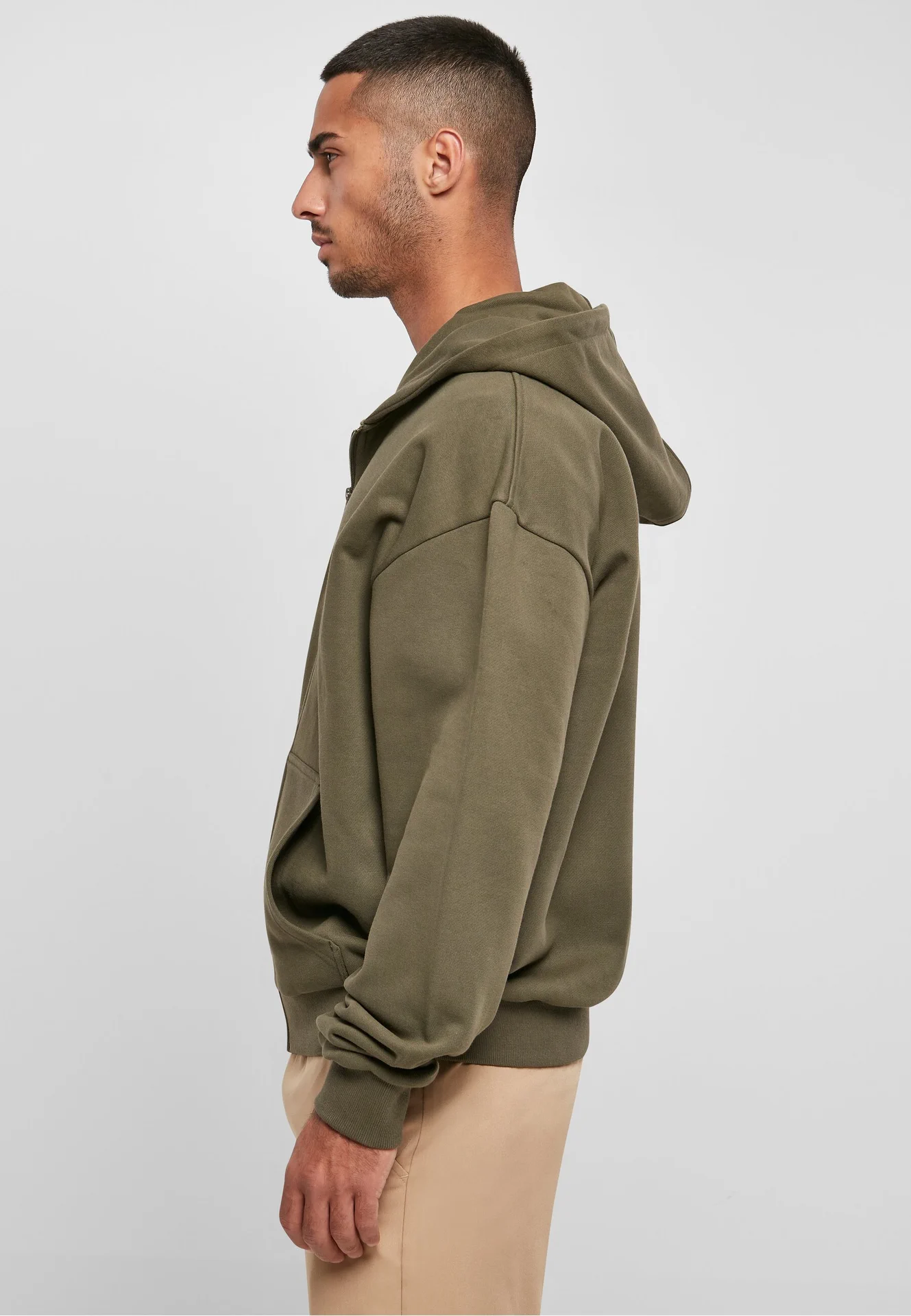 Build Your Brand Ultra Heavy Zip Hoody
