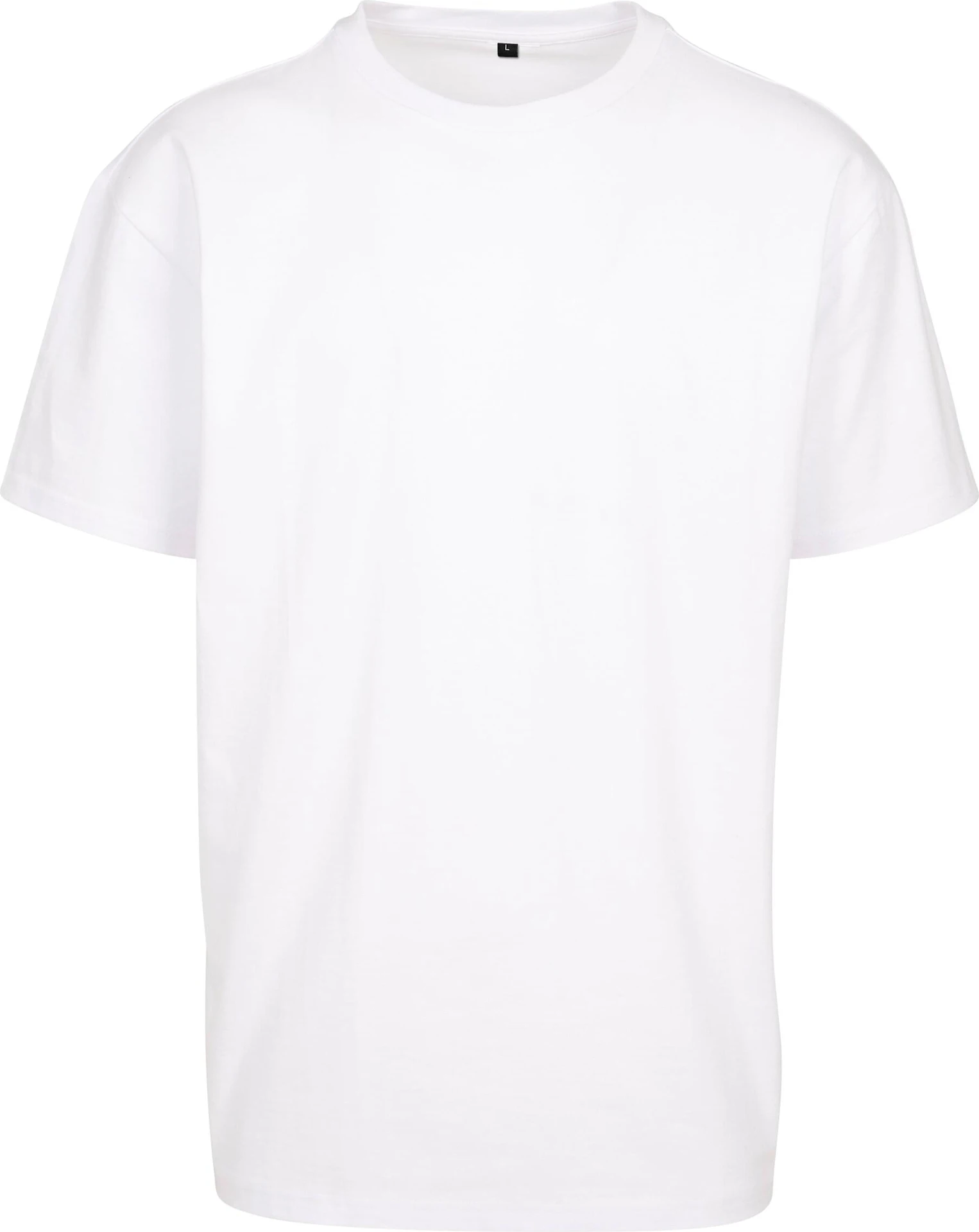 BYB-BY102-heavy-oversize-t-shirt-white-front-4 Build Your Brand Heavy Oversize Tee