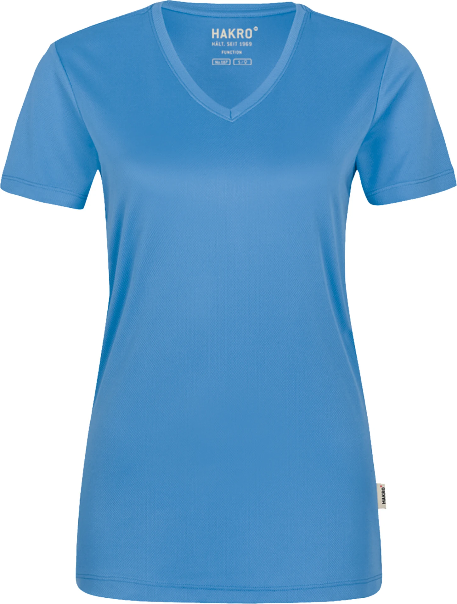 HAKRO Women-V-Shirt 187 Coolmax