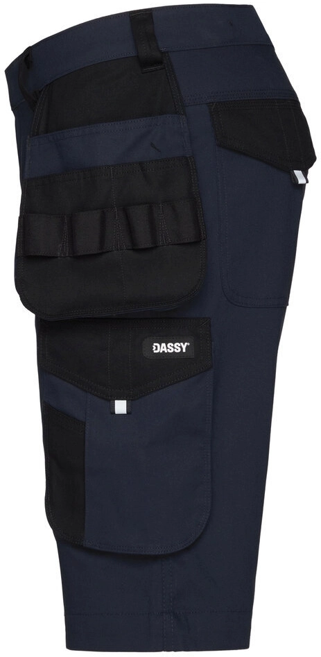 dassy-250126-kuma-flex-midnight-blue-black-side-2 DASSY Stretch-Arbeitsshorts KUMA Flex