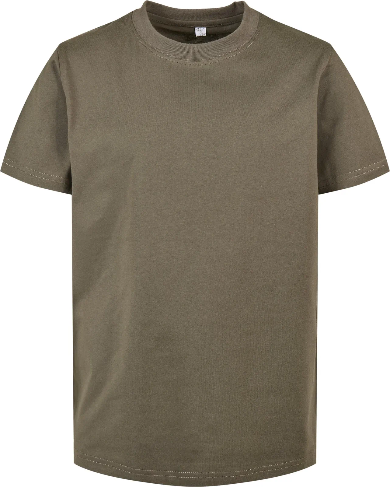 BYB-BY158-kids-basic-t-shirt-olive-front-4 Build Your Brand Kids Basic Tee 2.0