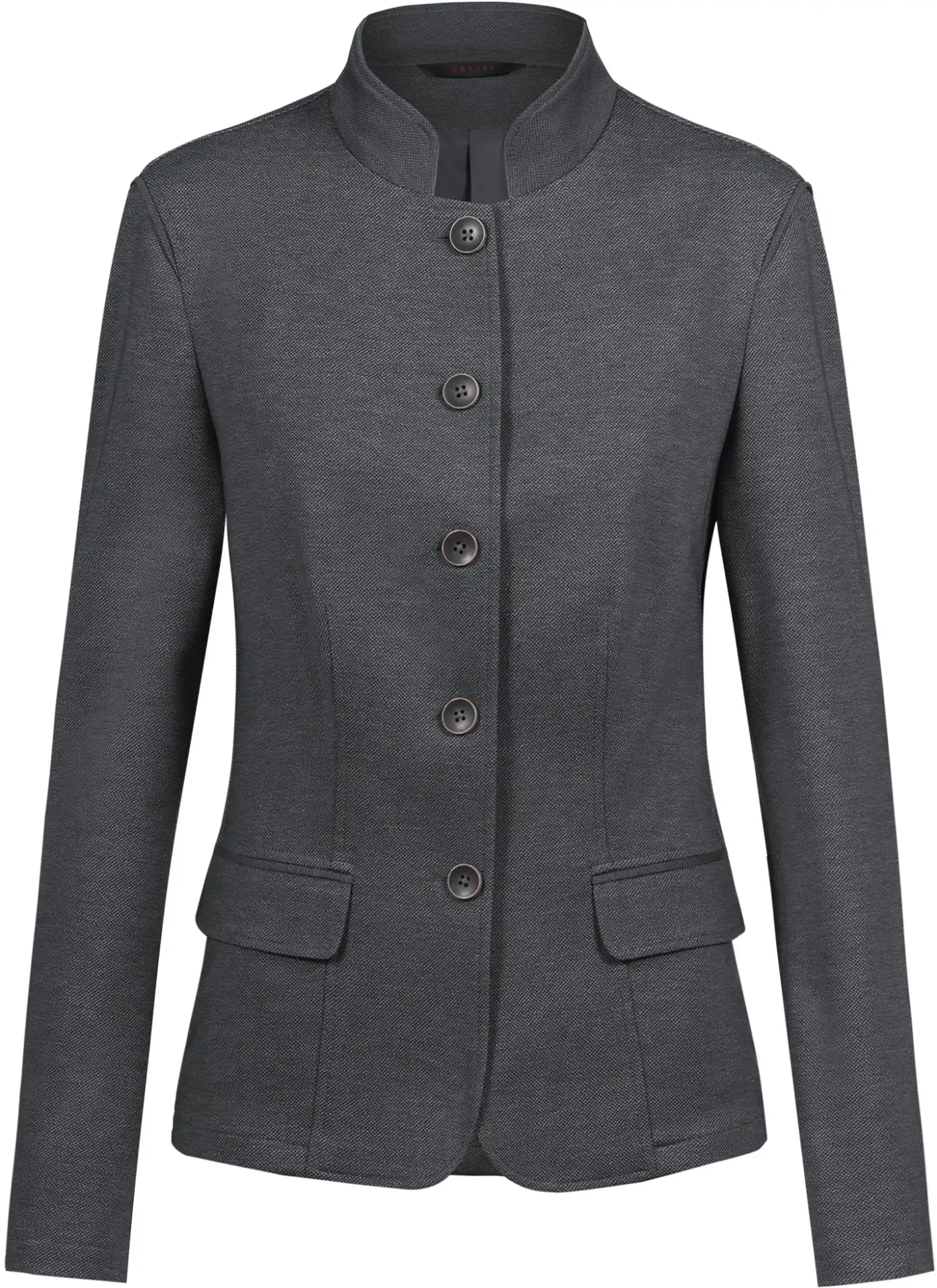 greiff-14000-damen-jerseyblazer-rf_2295_grau-front-2 GREIFF Damen Jerseyblazer LANDHAUS Regular Fit