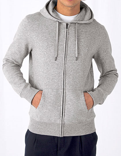 B&C King Zipped Hood Jacket