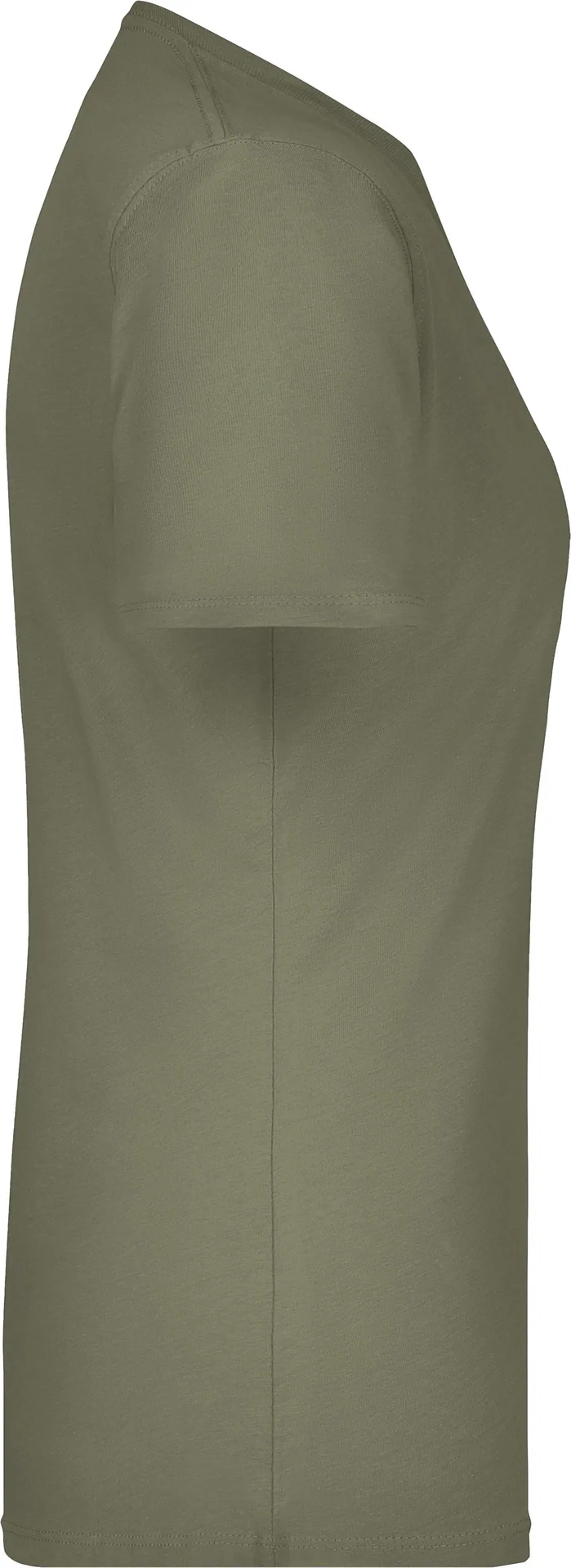 jn901-ladies-basic-t-shirt-olive-right-6 James & Nicholson Ladies Basic-T