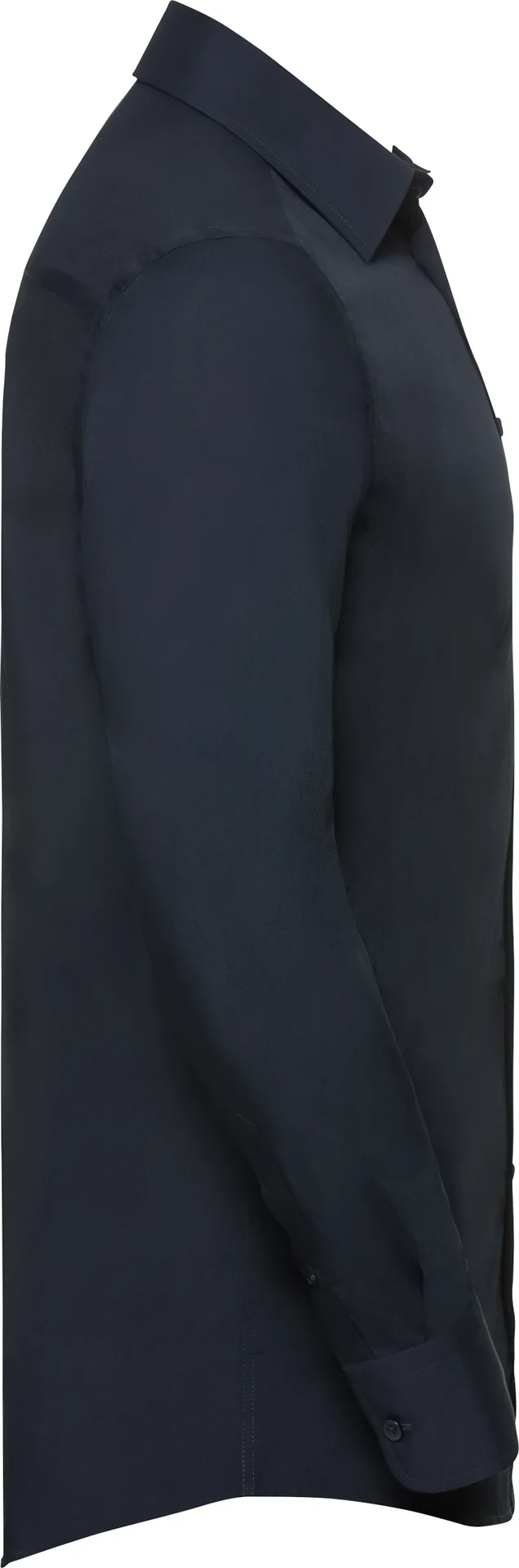 Russell Men's Long Sleeve Polycotton Easy Care Tailored Poplin Shirt