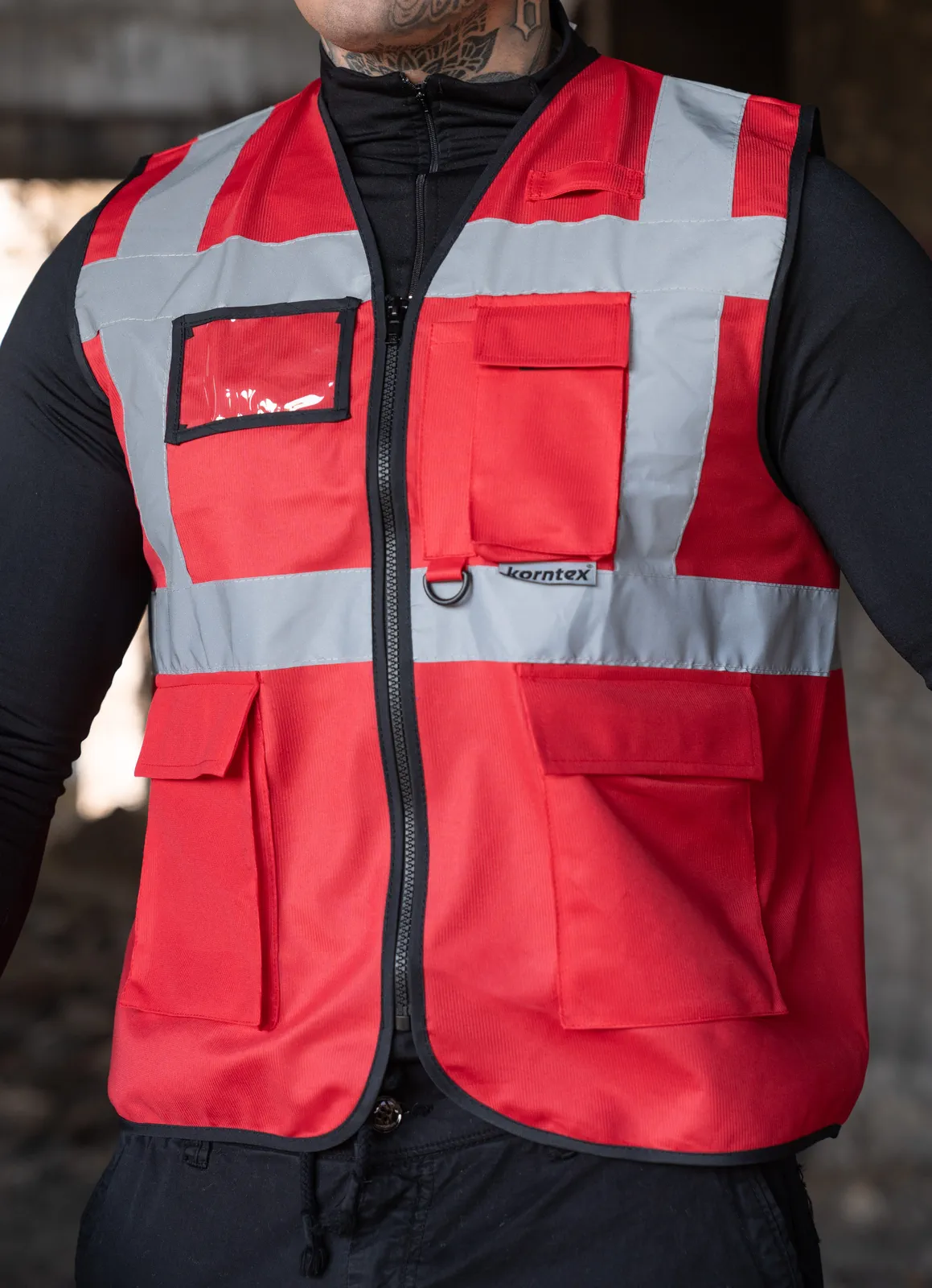 Korntex Executive Hi-Viz Safety Vest