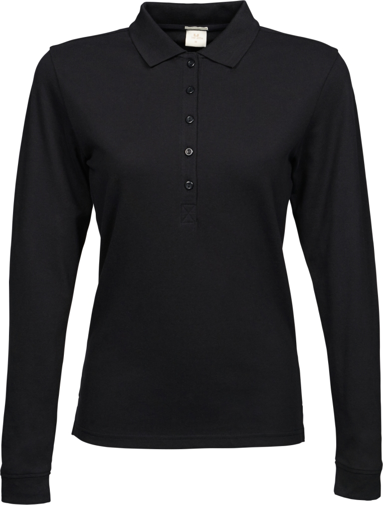 TEE JAYS Ladies Luxury Stretch Long Sleeve Polo