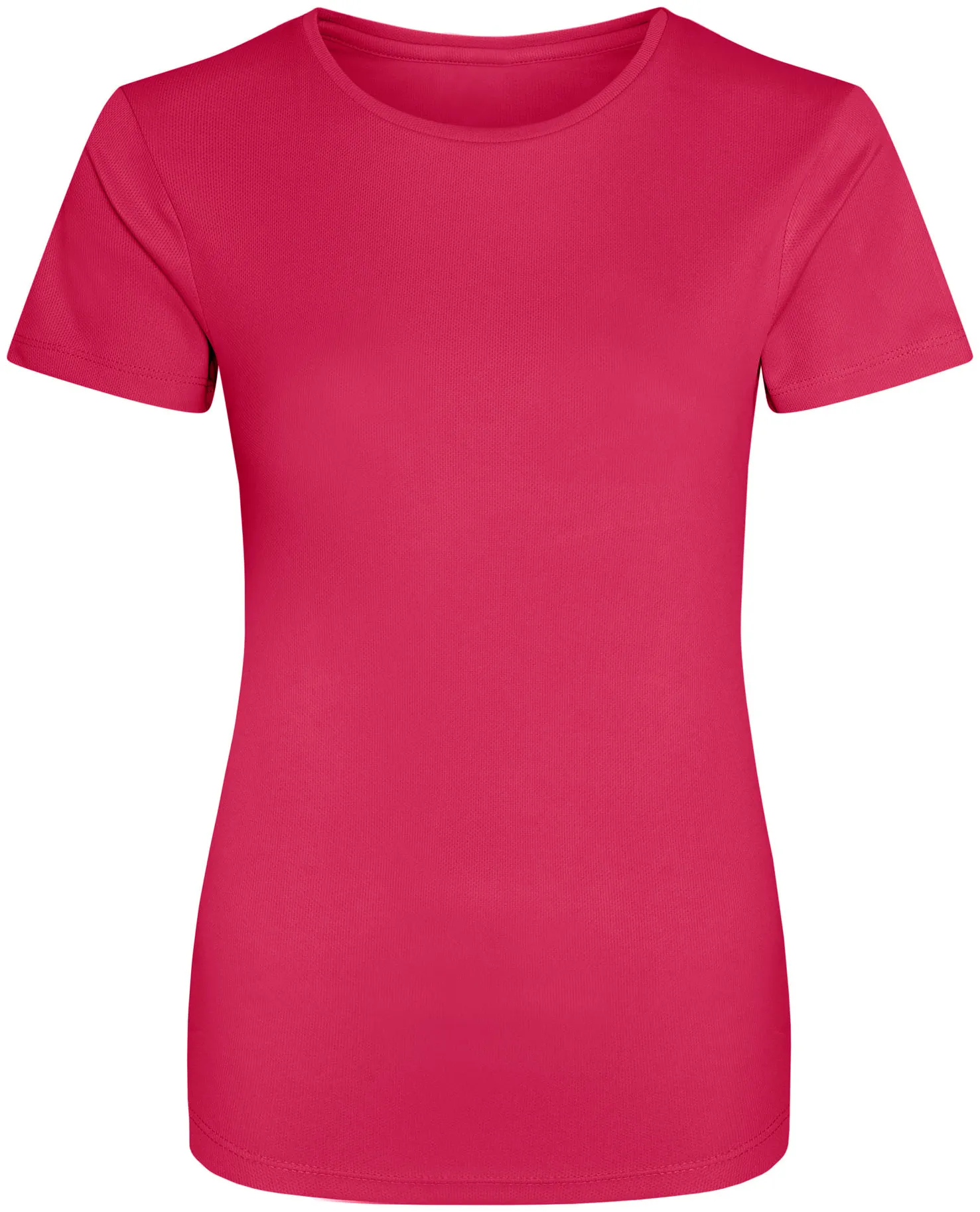 justcool-jc005-womens-cool-t-shirt-hotpink-front-1 Just Cool Women's Cool T