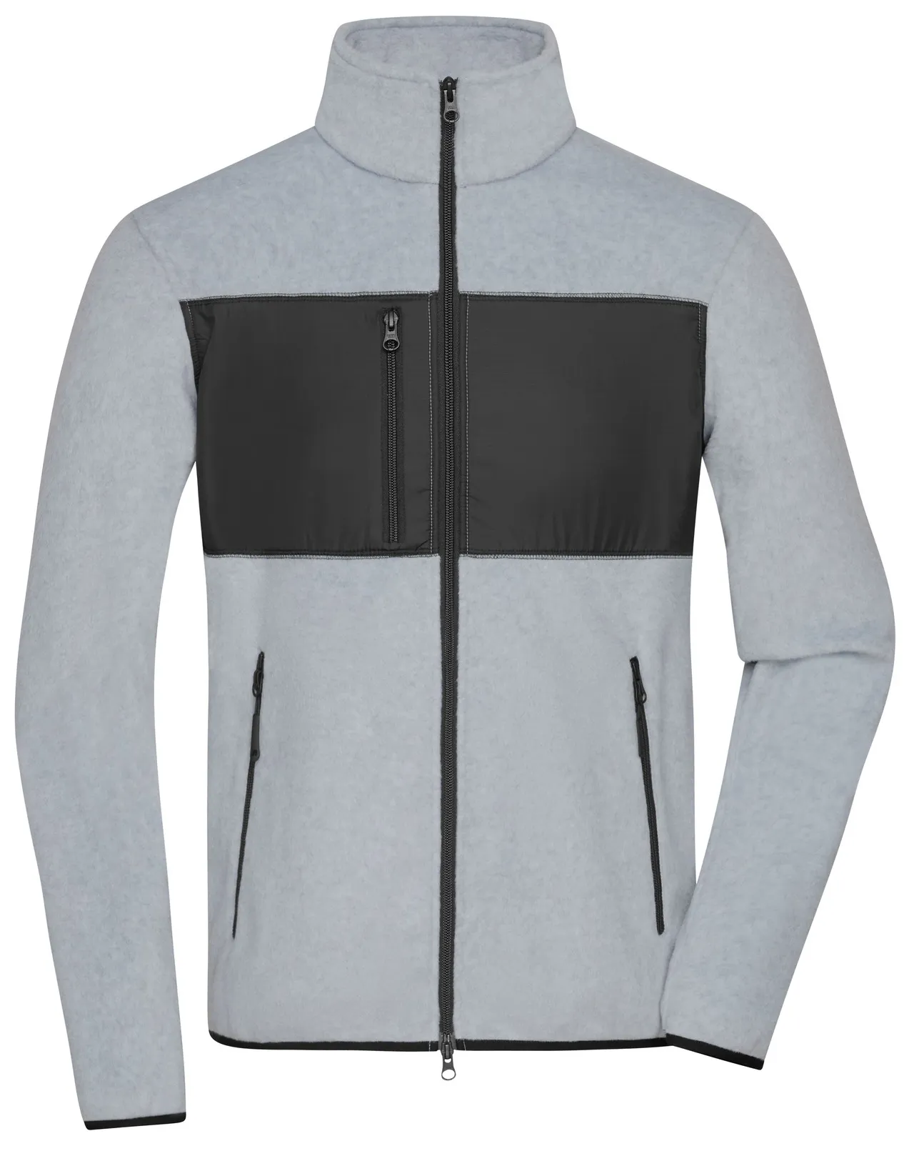 light melange/black