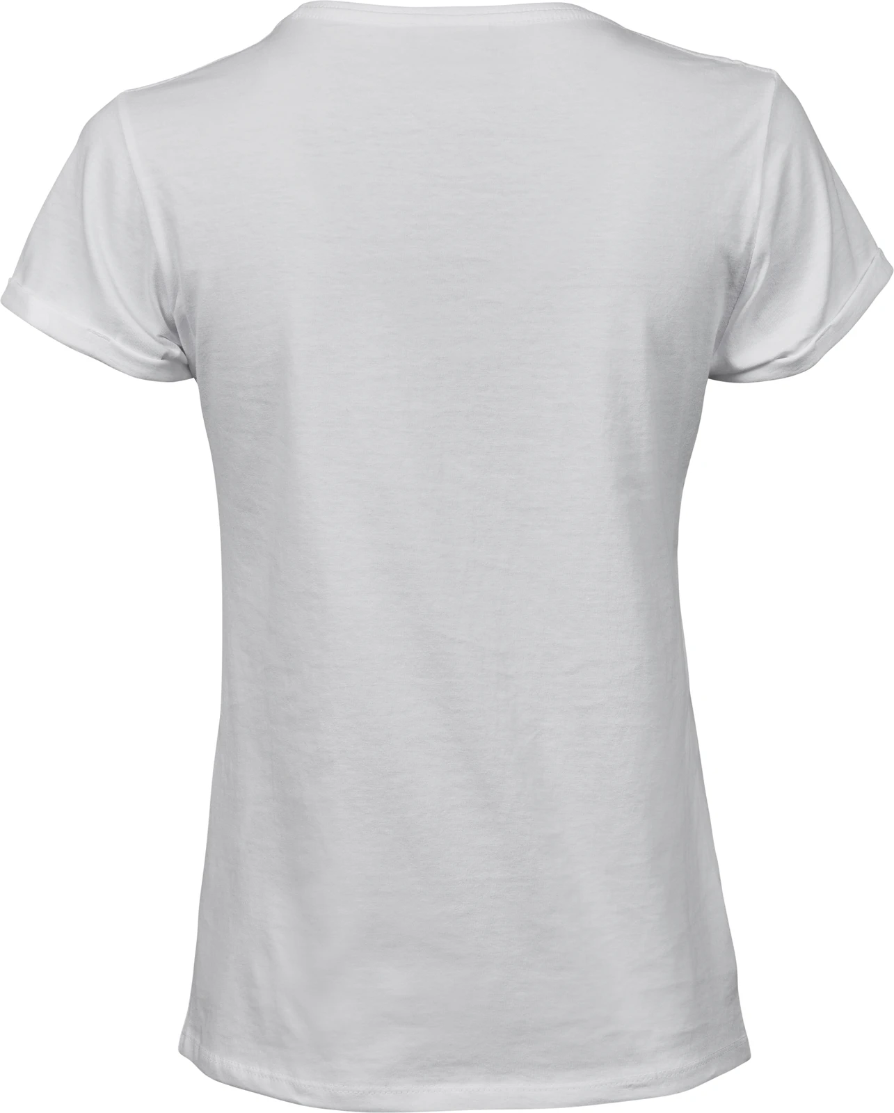 tee-jays-5063-womens-roll-up-t-shirt-white-back-3 Tee Jays Ladies Roll-Up Tee