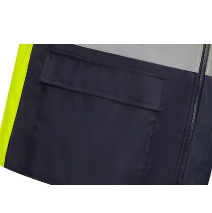 YOKO Hi-Vis Two-Tone Bodywarmer YOKO Hi-Vis Two-Tone Bodywarmer