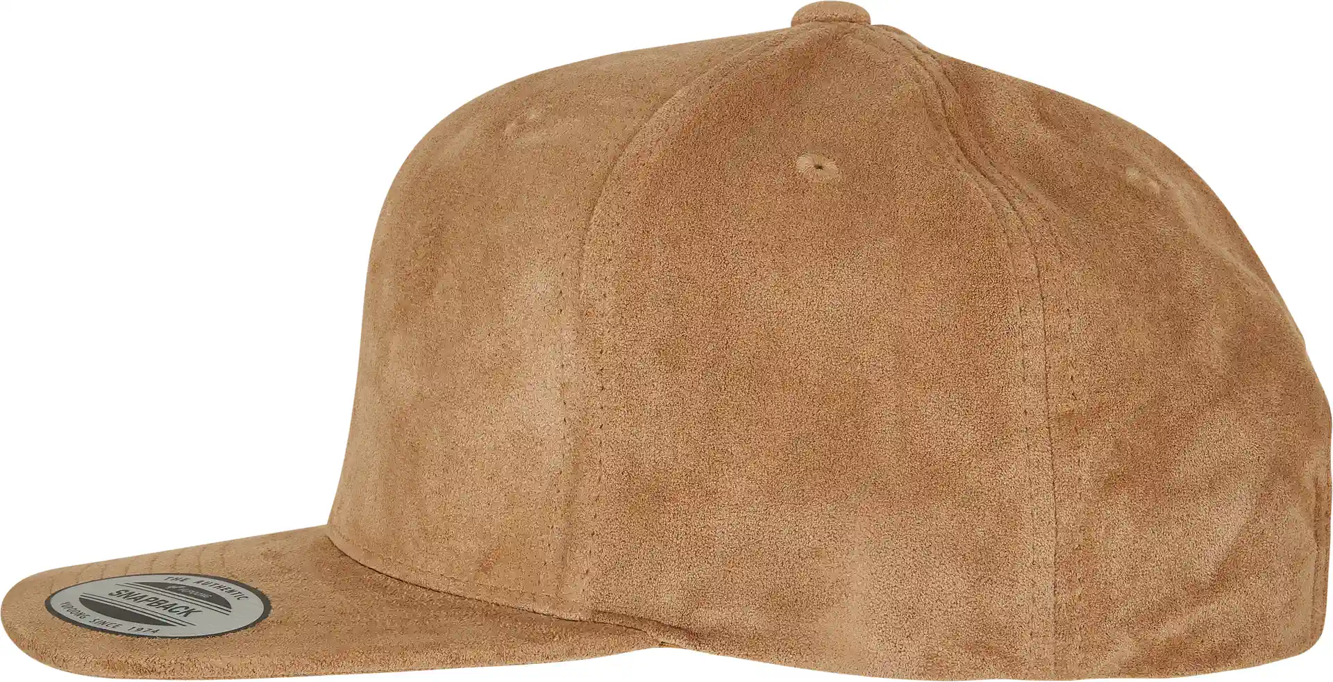 FLEXFIT Suede Leather Snapback