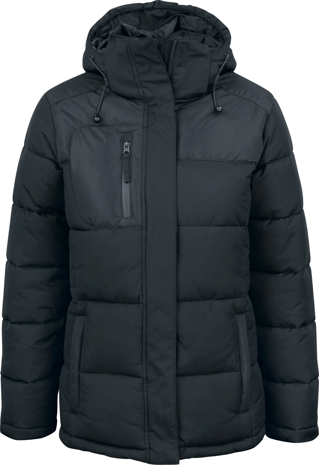 clique-020932-colorado-jacket-women-black-front-1 CLIQUE Damen Winterjacke Colorado