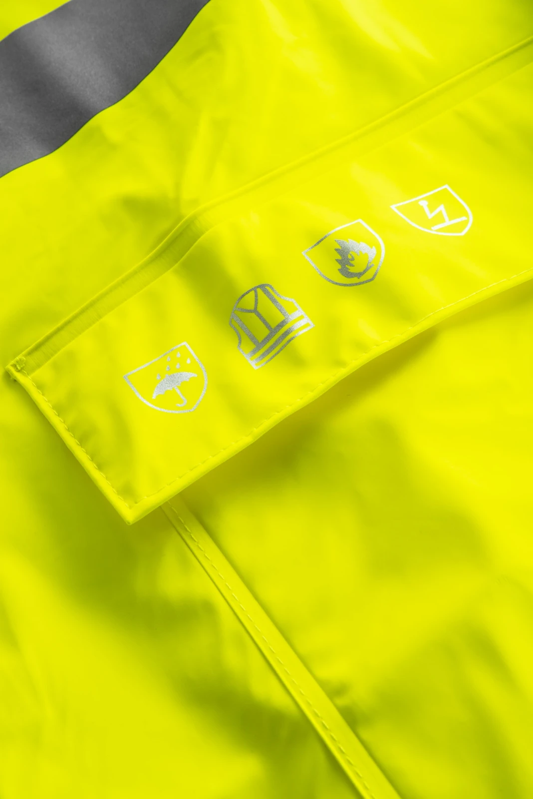 Lyngsøe FR-LR8085 Flammhemmender Hi-Vis Regenmantel