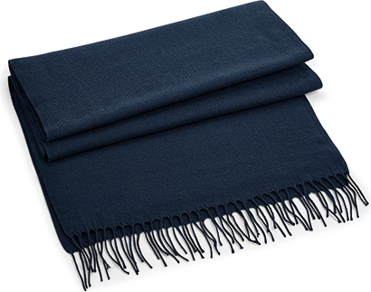 beechfield-b500-classic-woven-scarf-frenchnavy-front-1 Beechfield Classic Woven Scarf