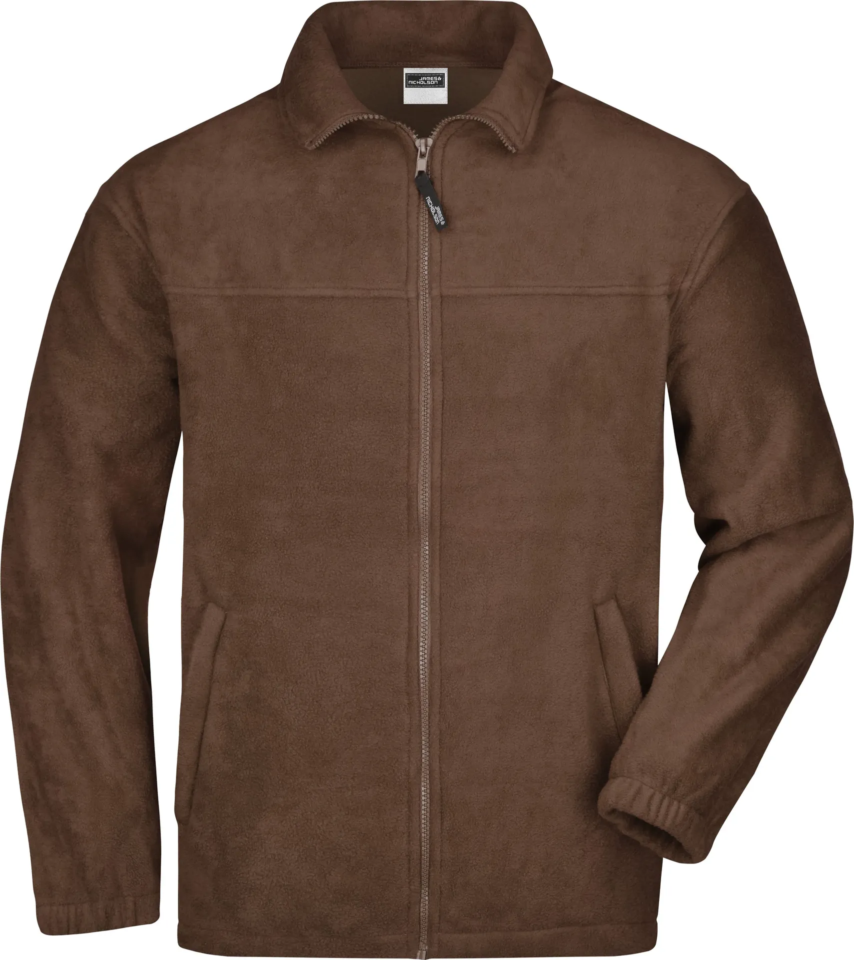 James & Nicholson Full-Zip Fleece