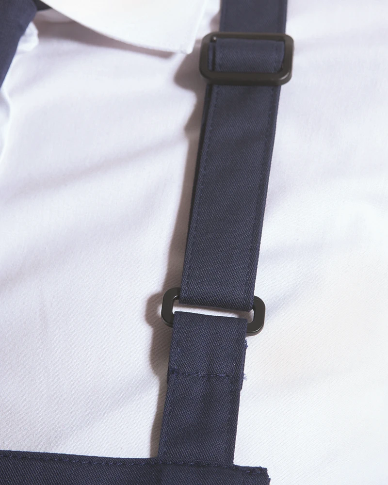 KARLOWSKY Latzschürze Basic mit Tasche und Schnalle