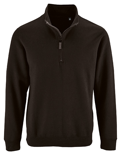 SOL'S Men's Zip High Collar Sweatshirt Stan