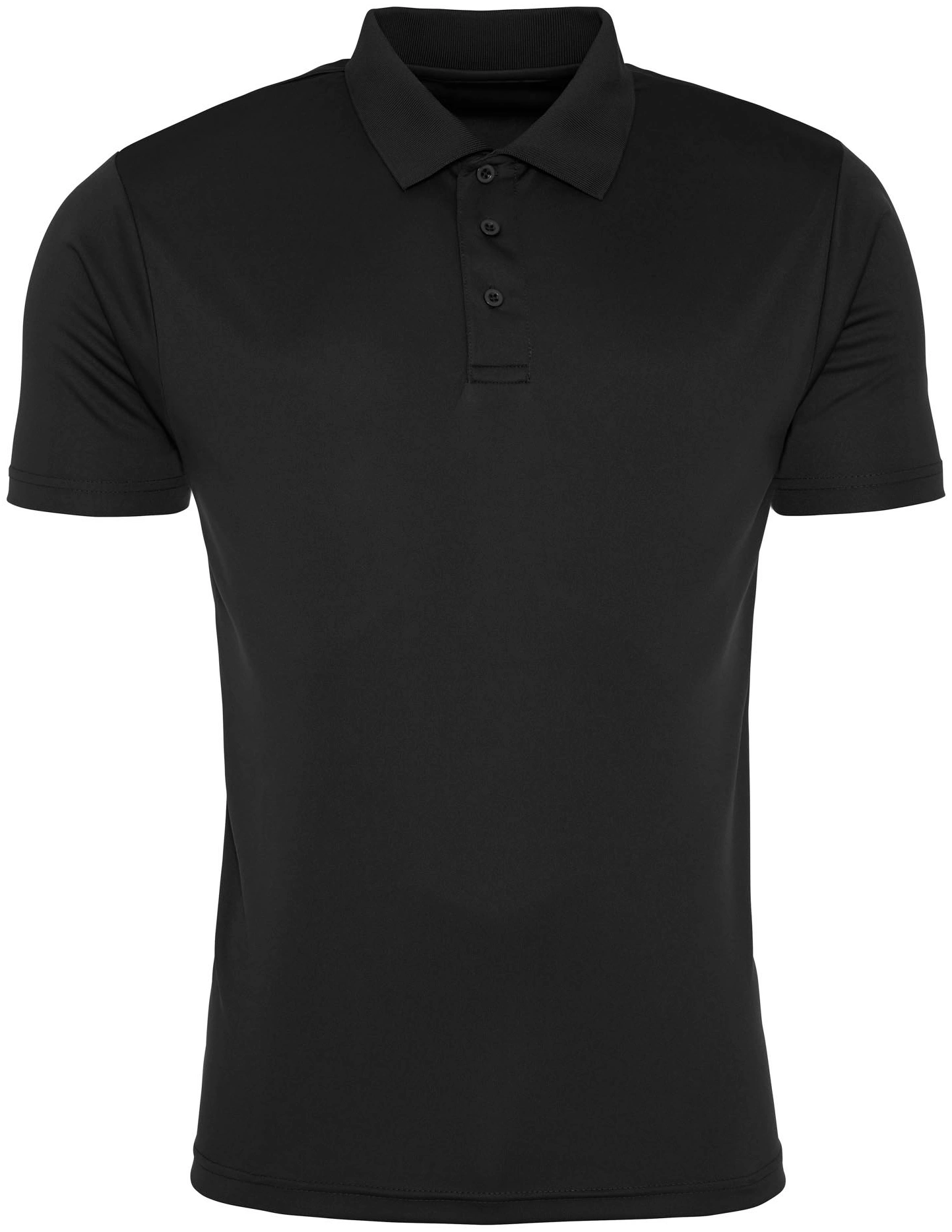 justcool-jc021-cool-smooth-poloshirt-jetblack-front-1 Just Cool Cool Smooth Polo