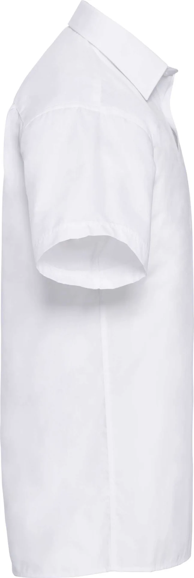 Russell Men's Short Sleeve Polycotton Easy Care Poplin Shirt