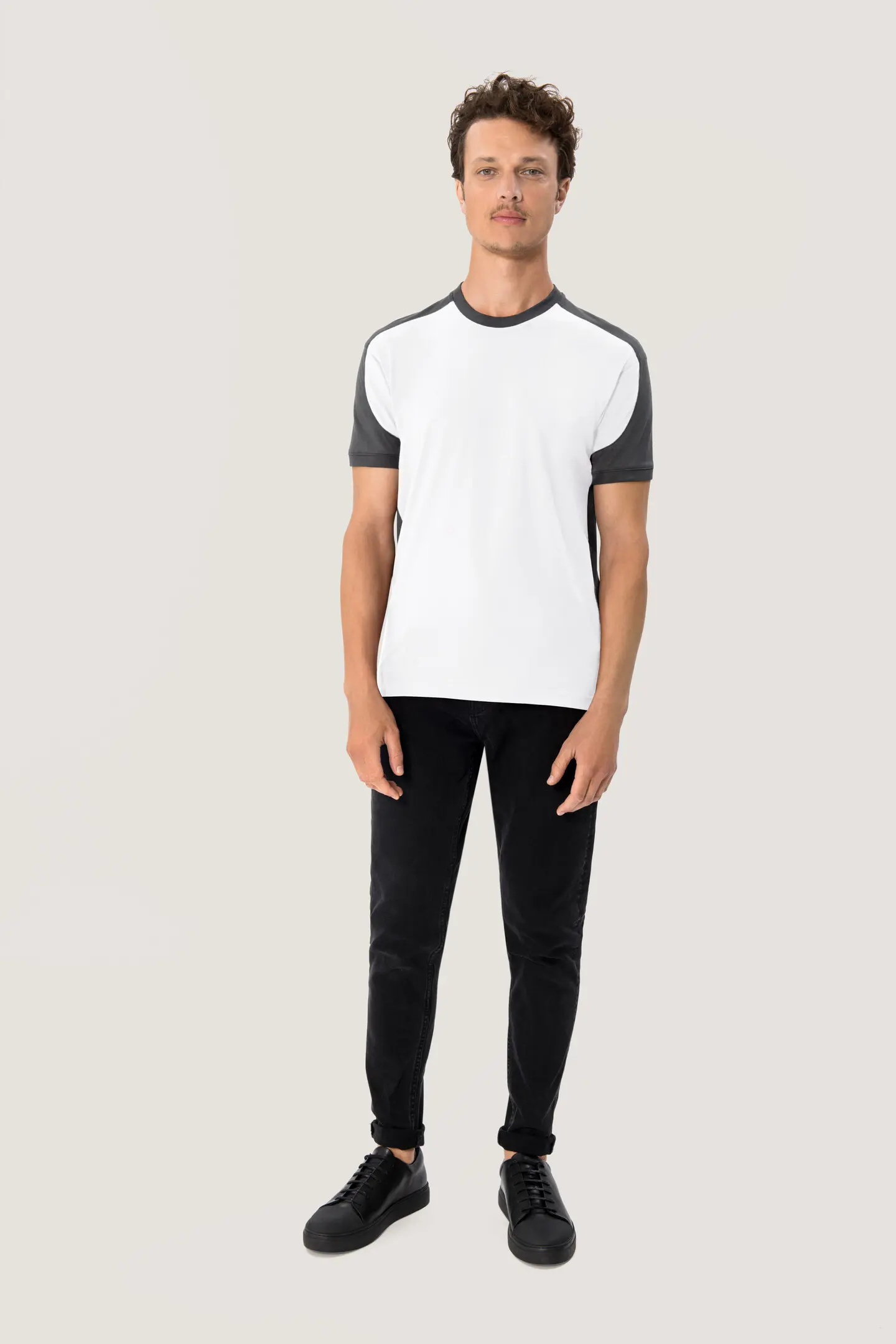 HAKRO T-Shirt-Contrast 290 Mikralinar®