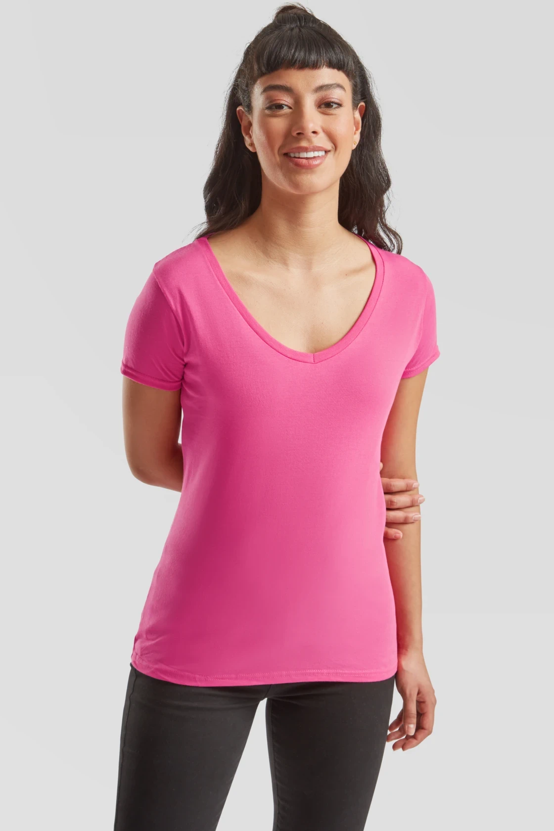 F.O.L. Ladies Iconic 150 V Neck T