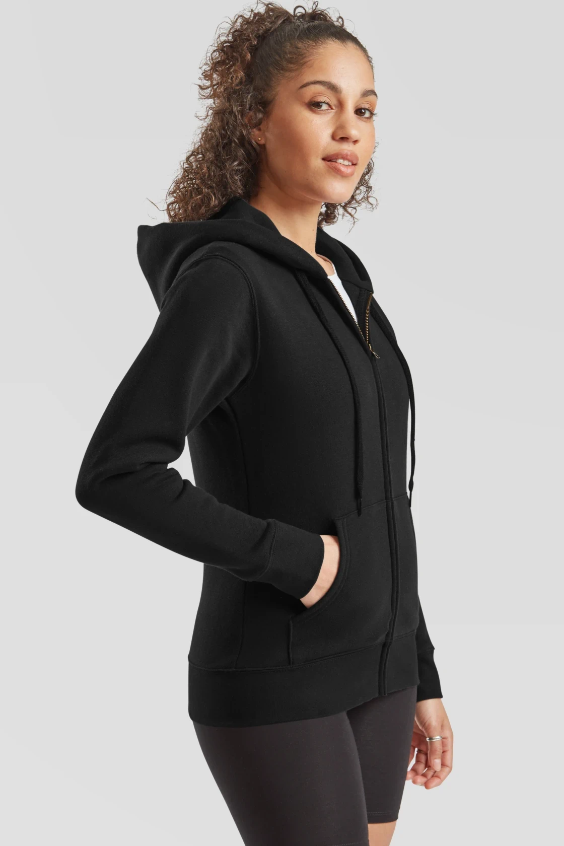 F.O.L. Ladies Premium Hooded Sweat Jacket