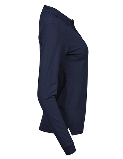 TEE JAYS Ladies Luxury Stretch Long Sleeve Polo TEE JAYS Ladies Luxury Stretch Long Sleeve Polo