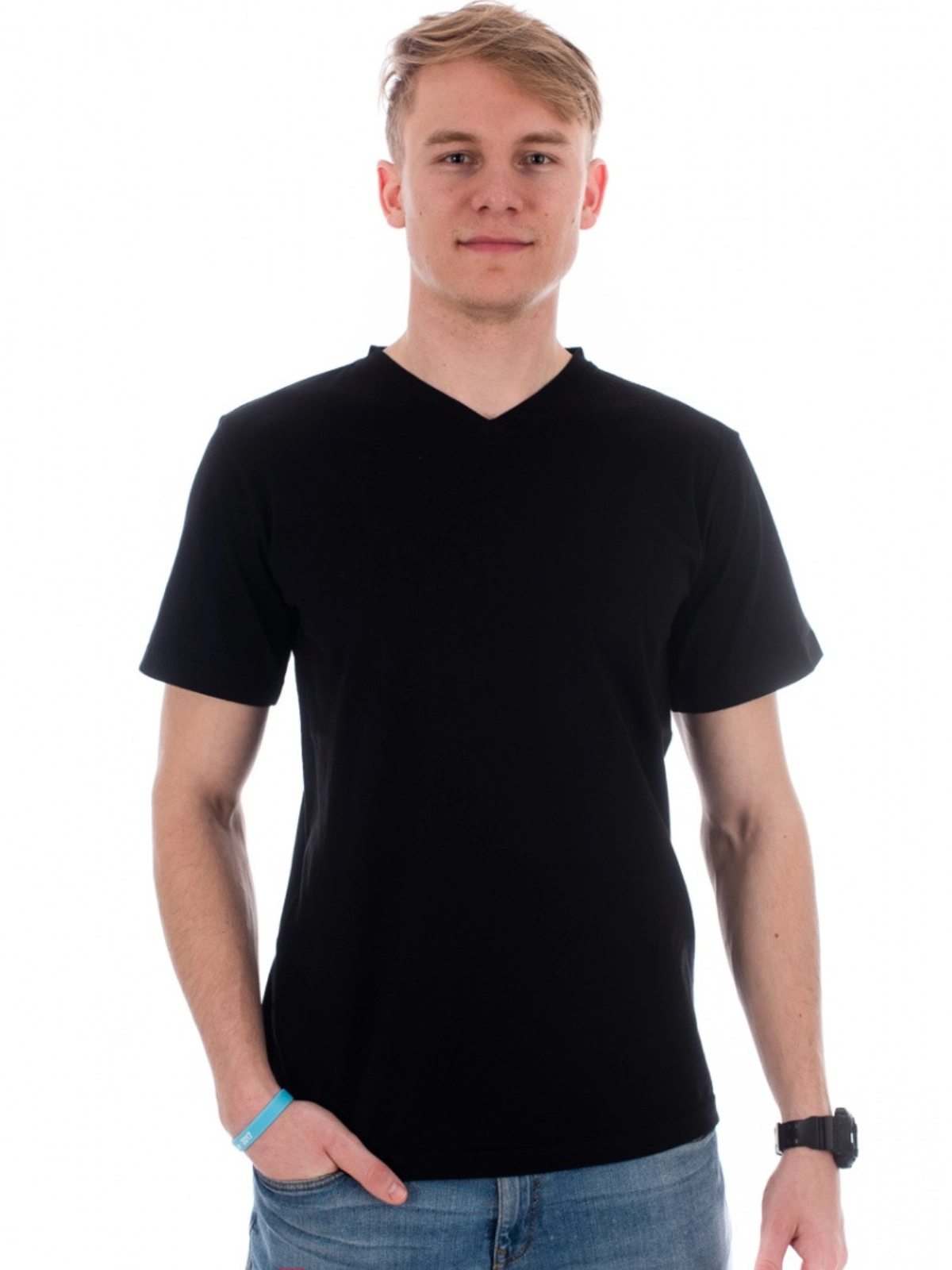MALFINI T-Shirt Heavy V-Neck 111