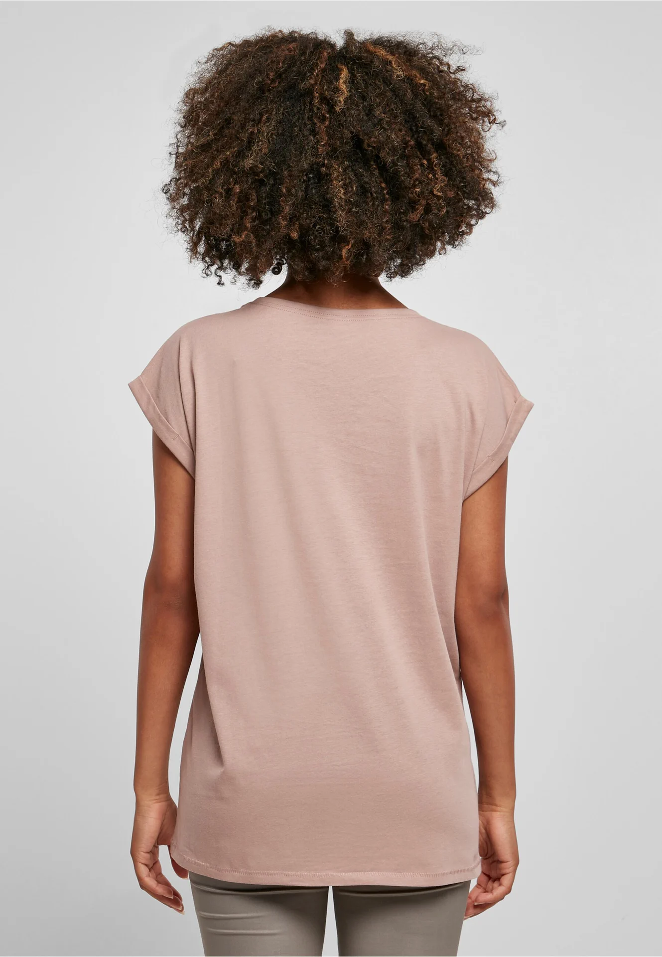 Build Your Brand Ladies Extended Shoulder Tee