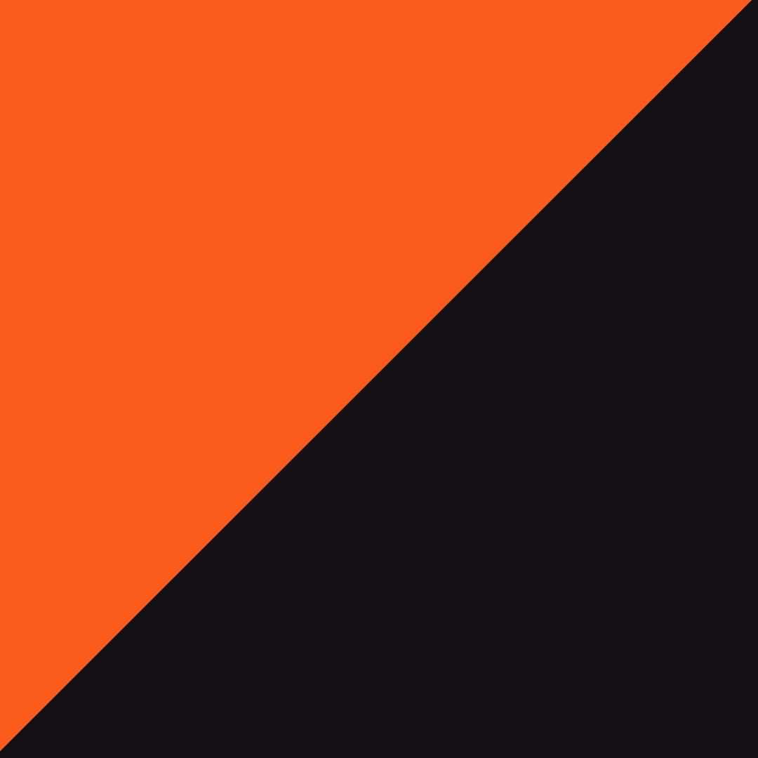 leuchtorange/schwarz