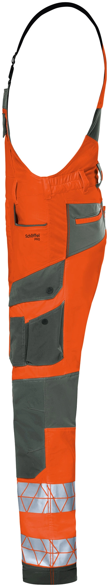 Schöffel PRO 7720 MEISTERMACHER Warnschutz Latzhose Stretch