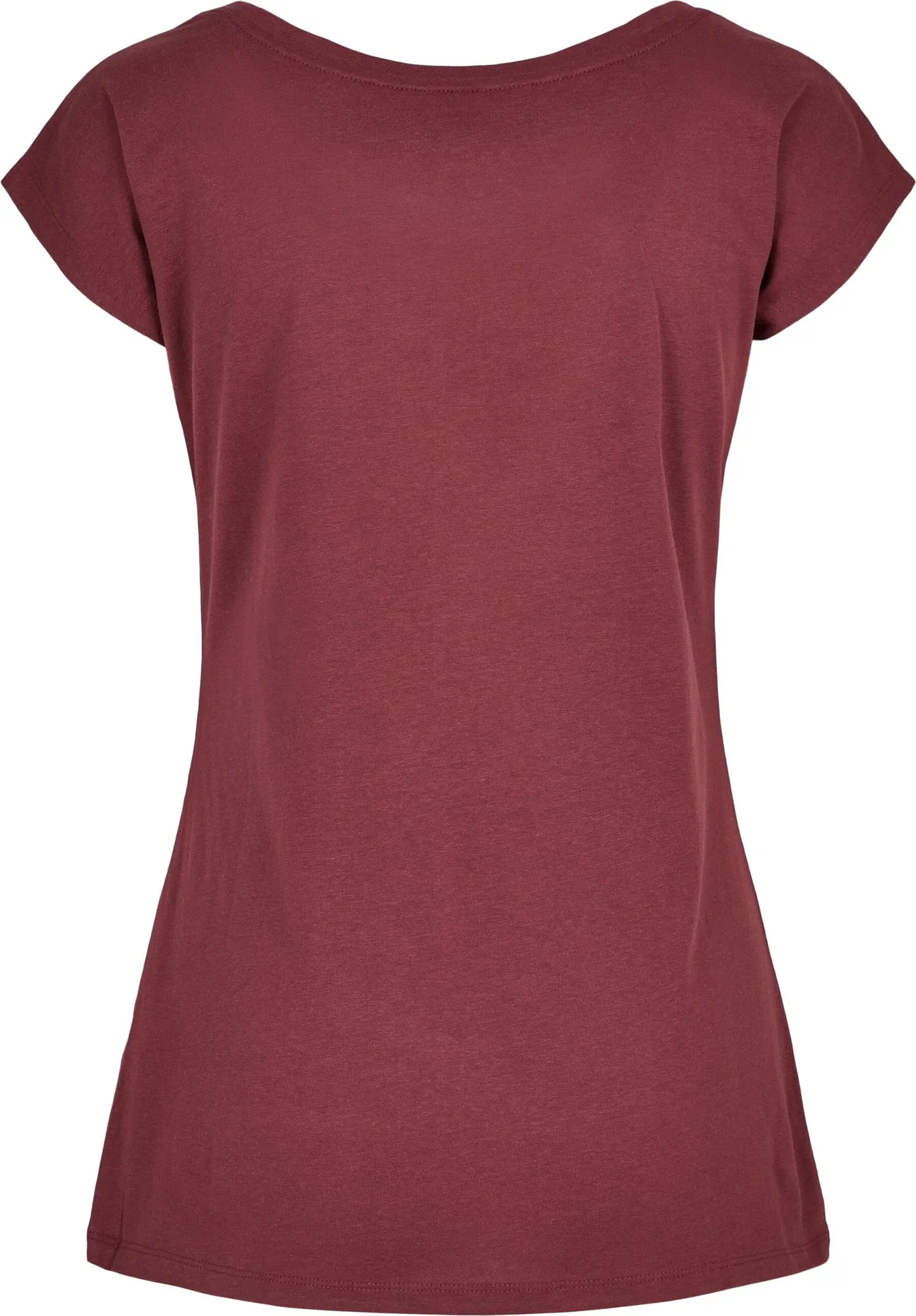 Build Your Brand Ladies Wide Neck Tee