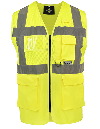 Korntex Multifunctional Hi-Vis Mesh-Vest Athens