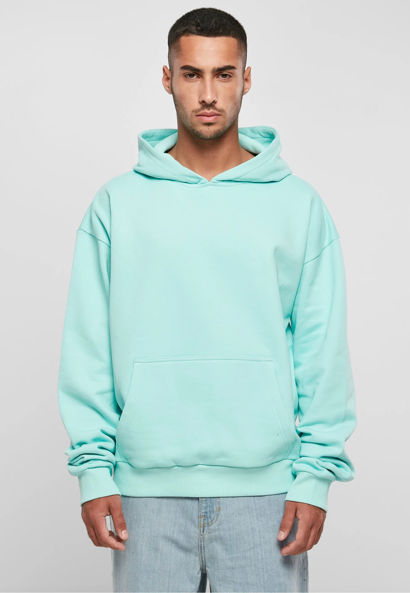 Build Your Brand Ultra Heavy Cotton Box Hoody