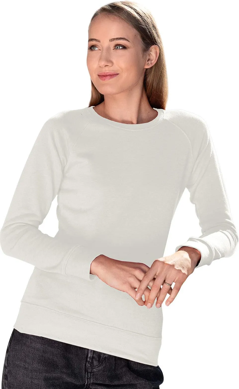 MALFINI Sweatshirt Damen Merger 416