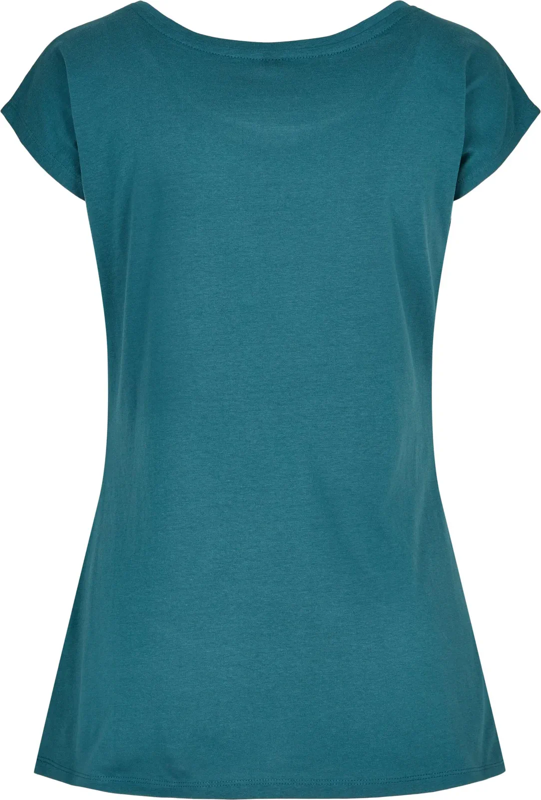 Build Your Brand Ladies Wide Neck Tee