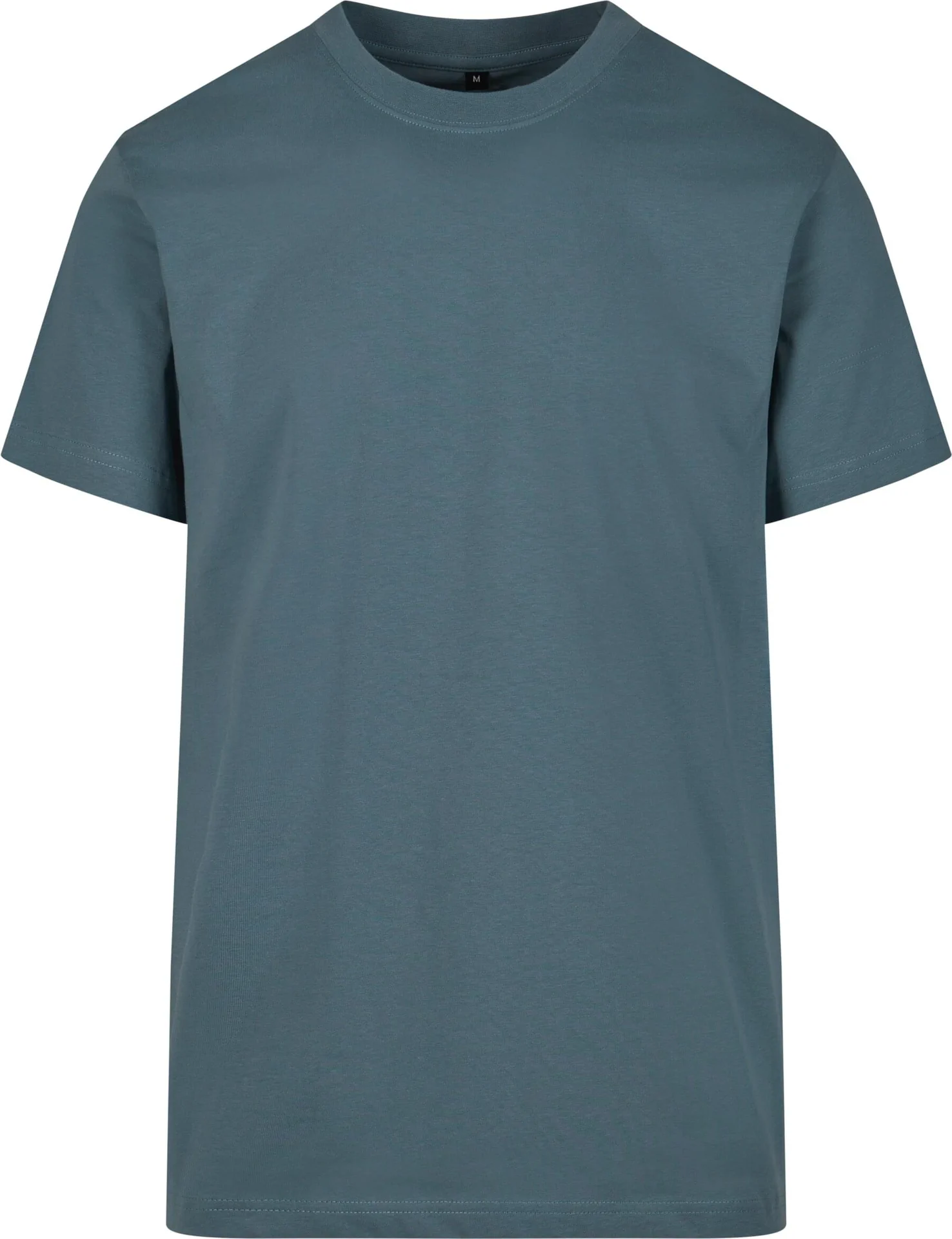 BYB-BY004-t-shirt-round-neck-dustyblue-front-4 Build Your Brand T-Shirt Round Neck