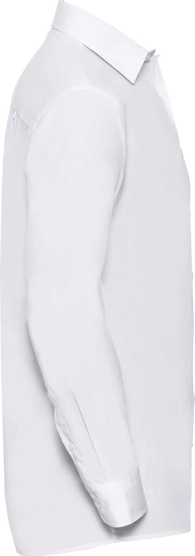 Russell Men's Long Sleeve Polycotton Easy Care Poplin Shirt