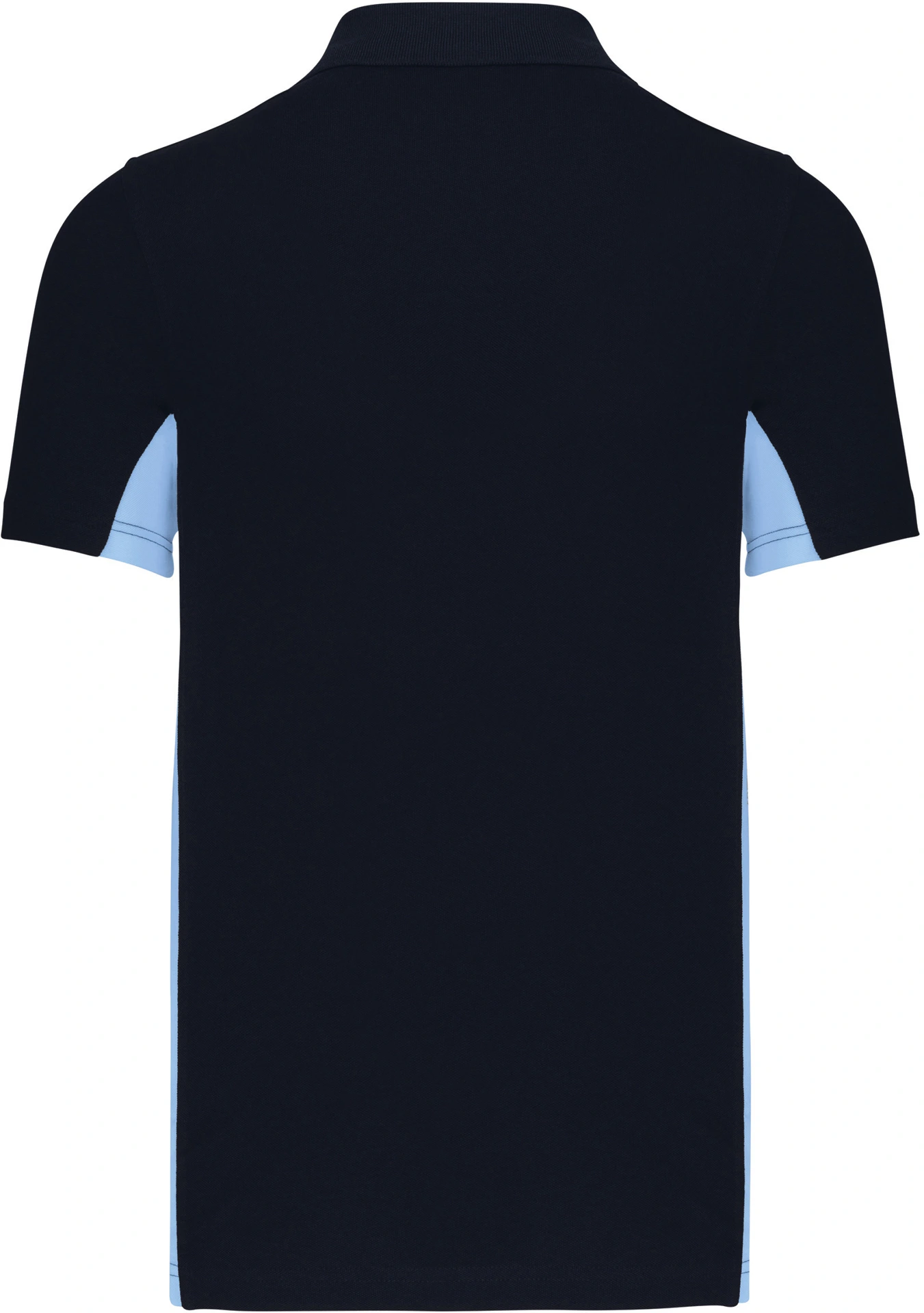 Kariban 2-farbiges Polo "Flag"
